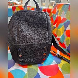 Hammitt Hunter Backpack Purse in Gunmetal black